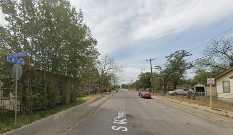 San Antonio Man's Mustang Veers Off Road, Strikes Gas Line on East Side Home Patio