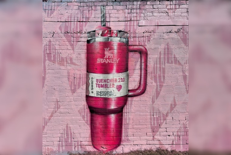 San Antonio's Muralist Colton Valentine Unveils Spirited Stanley Cup-Themed Street Art