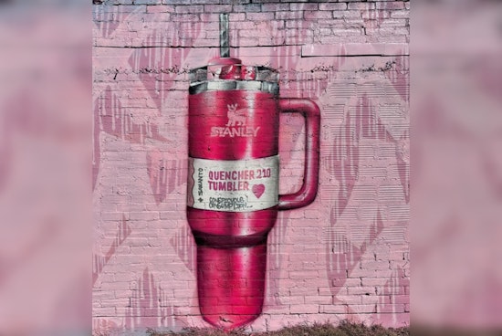 San Antonio's Muralist Colton Valentine Unveils Spirited Stanley Cup-Themed Street Art
