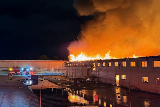 San Bernardino Firefighters Conquer Massive Warehouse Blaze, No Injuries Reported
