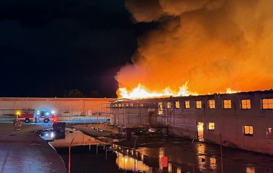 San Bernardino Firefighters Conquer Massive Warehouse Blaze, No Injuries Reported