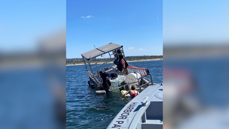 San Diego Lifeguards Rescue Four from Sinking Boat in Mission Bay with Swift Heroic Effort