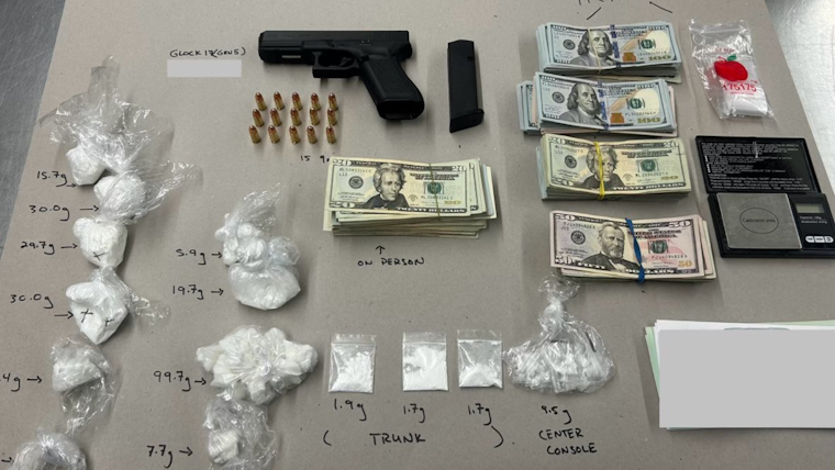 San Jose Police Score Major Drug Bust: Seizes Cash, Cocaine, and Firearm from Convicted Felon