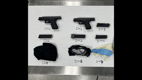San Rafael Police Arrest Trio for Felony Charges, Uncover Guns and Drugs at Marina Parking Lot