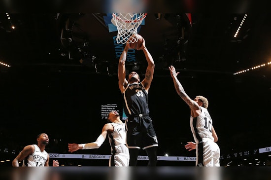 Schroder's Stellar Debut Helps Brooklyn Nets Crush San Antonio Spurs, 123-103