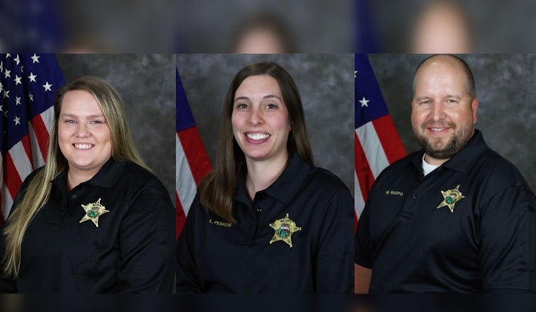 Scott County Sheriff's Office Promotes Three to Leadership Roles, Opens 911 Dispatcher Positions