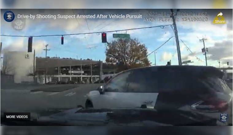 Seattle Police Arrest Suspect After High-Speed Chase Connected to Drive-By Shooting