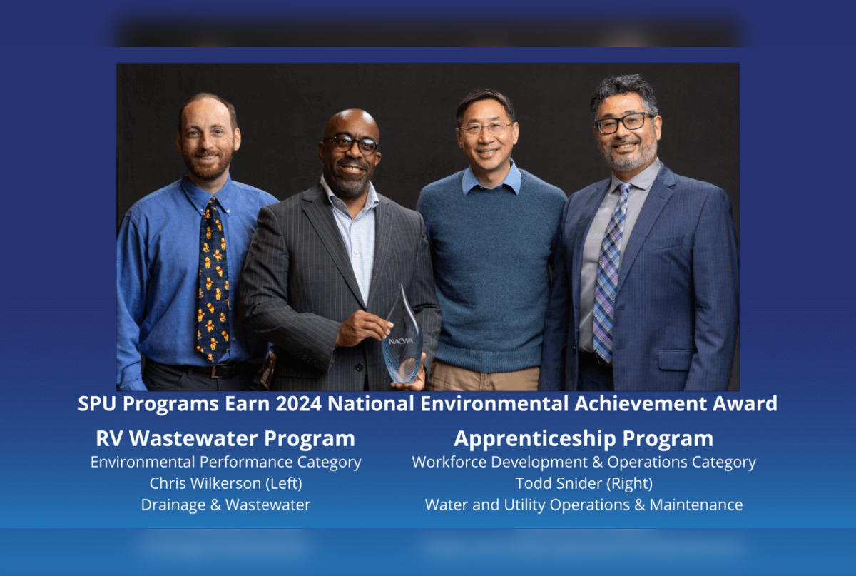 Seattle Public Utilities Shines at National Environmental Awards for