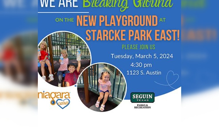 Seguin to Celebrate Groundbreaking for Inclusive New Playground at Starcke Park East