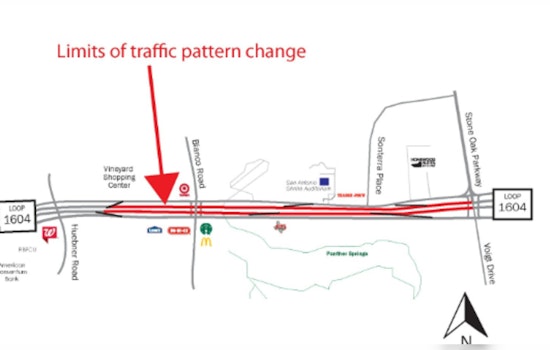 Severe Weather Delays San Antonio Traffic Project at Loop 1604 and I-10 Interchange