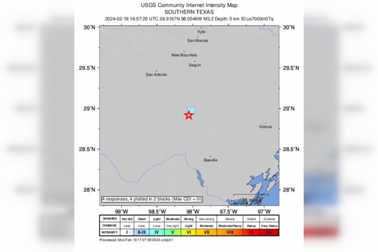 South Central Texas Hit by Another Earthquake, Residents on Edge After Dozen Tremors