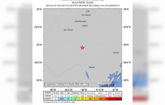 South Central Texas Hit by Another Earthquake, Residents on Edge After Dozen Tremors