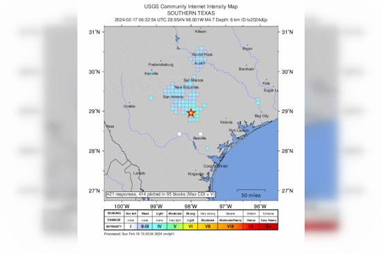 South Texas Jolted by Unusual Earthquake Duo; Felt from San Antonio to Austin