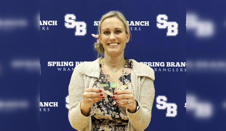 Spring Branch Math Teacher Traci Collie Wins KENS 5 EXCEL Award for Innovative Approach