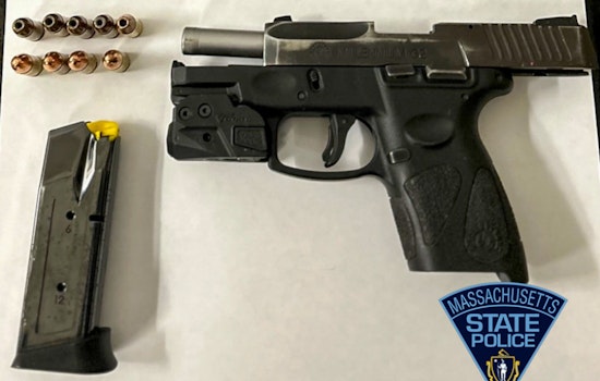 Springfield Man Arrested for Unlawful Gun Possession Following Traffic Stop on Main Street