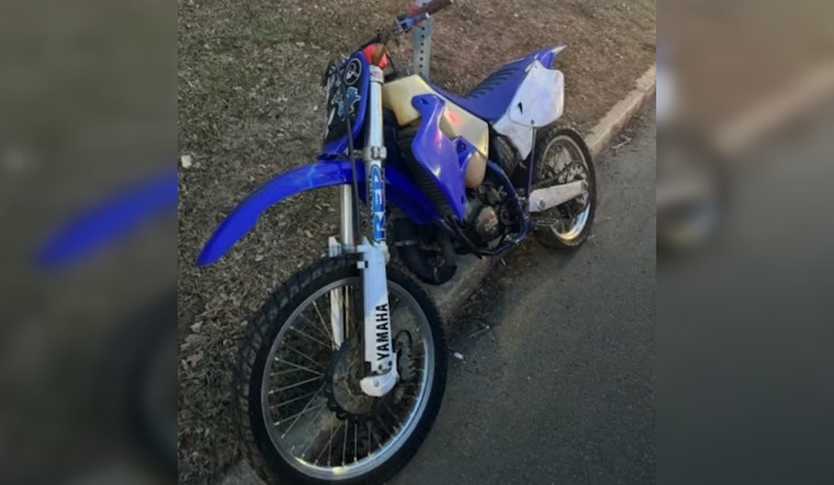 Springfield Police Arrest Teenager, Seize Illegal Dirt Bike After Dangerous Chase on Main Street