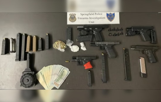 Springfield Police Seize Machine Guns and Illegal Weapons, Three Facing Charges in Major Firearms Bust
