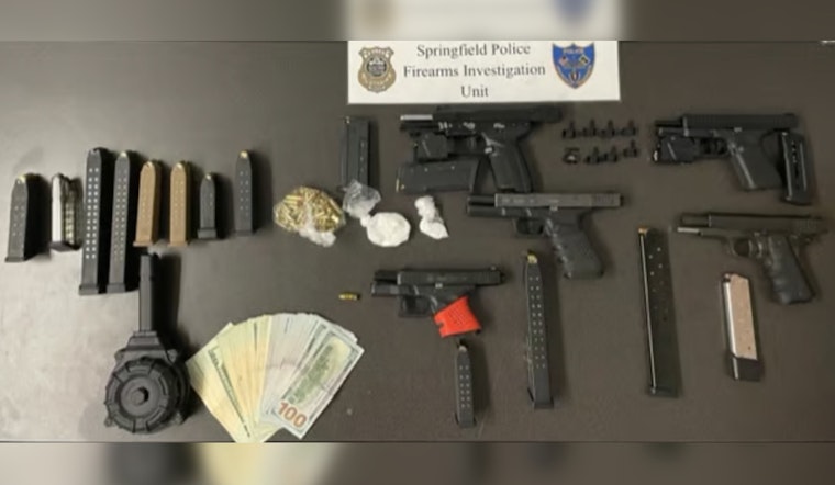 Springfield Police Seize Machine Guns and Illegal Weapons, Three Facing Charges in Major Firearms Bust