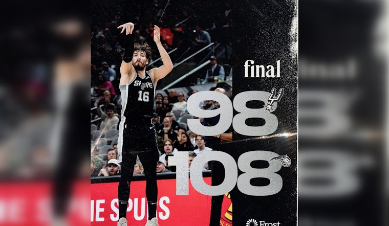 Spurs' Comeback Falls Short Against Magic Despite Closing 25-Point Gap in Orlando