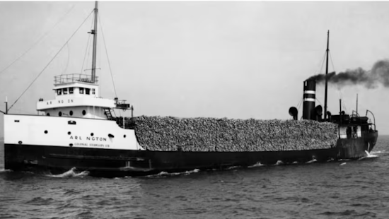 SS Arlington Shipwreck Discovered in Lake Superior Near Michigan's Keweenaw Peninsula