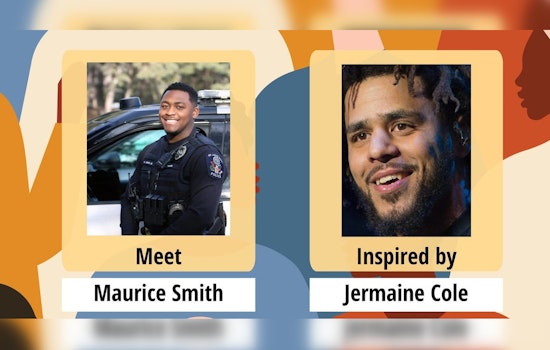 St. Louis Park Police Officer Honors J. Cole in Black History Month 'Inspired By' Series