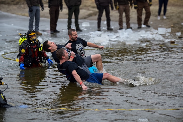 St. Peter Gathers Hundreds for Polar Plunge, Raising Over $4,200 for Minnesota Special Olympics