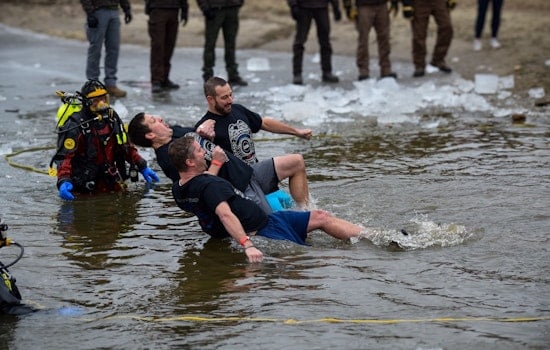 St. Peter Gathers Hundreds for Polar Plunge, Raising Over $4,200 for Minnesota Special Olympics