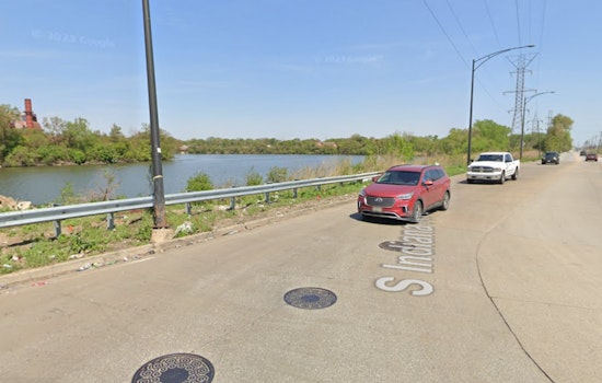 Stolen U-Haul Plunges into Little Calumet River After High-Speed Chase in Chicago