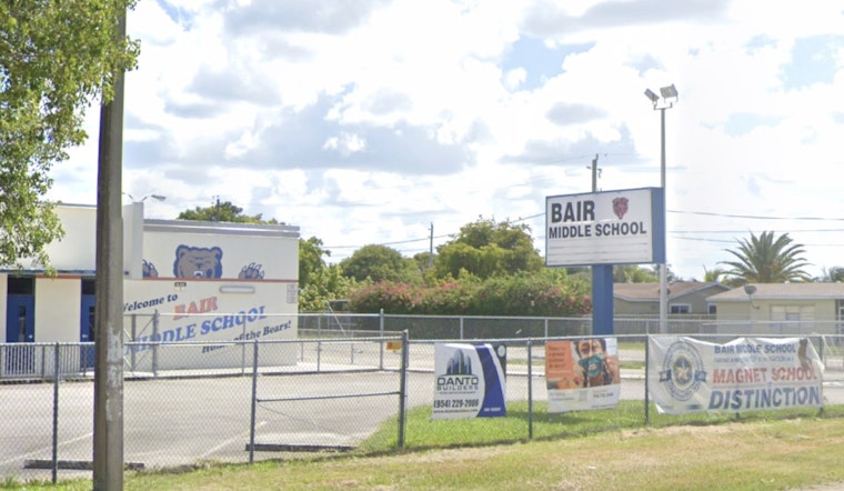 Sunrise's Bair Middle School Celebrates $1.3 Million Upgrade with Ribbon-Cutting