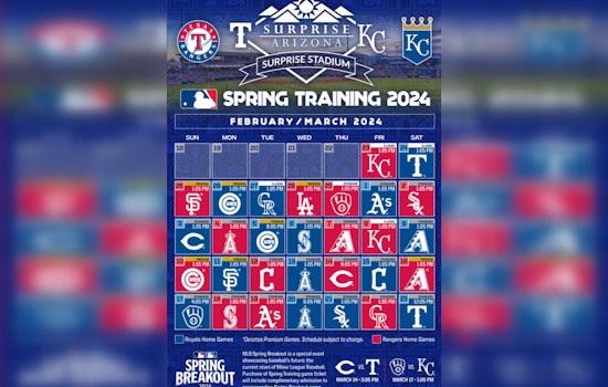 Surprise Stadium Gears Up for Spring Training with Cashless Transactions and Fan-Friendly Events
