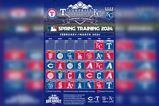 Surprise Stadium Gears Up for Spring Training with Cashless Transactions and Fan-Friendly Events