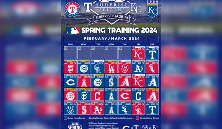 Surprise Stadium Gears Up for Spring Training with Cashless Transactions and Fan-Friendly Events