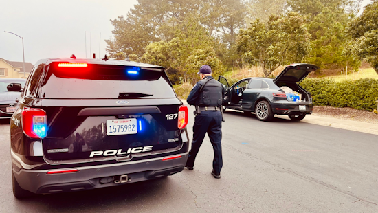 Suspected Car Thief Detained in Stolen Porsche Macan in Quiet Pacifica Neighborhood