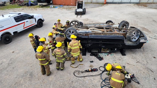 Tarrant Regional Auto Crimes Task Force Joins Forces with Grandview Fire Department for Lifesaving Training