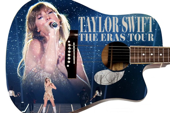 Taylor Swift's Signed Eras Tour Guitar Hits the Auction Block for Arizona Foster Kids and Addiction Recovery Causes