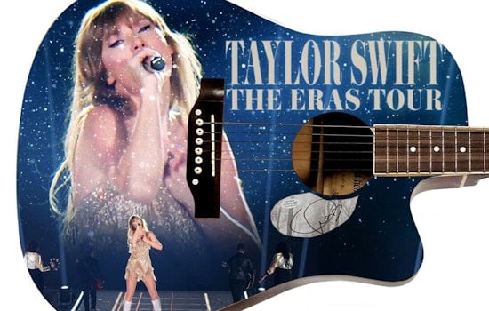 Taylor Swift's Signed Eras Tour Guitar Hits the Auction Block for Arizona Foster Kids and Addiction Recovery Causes