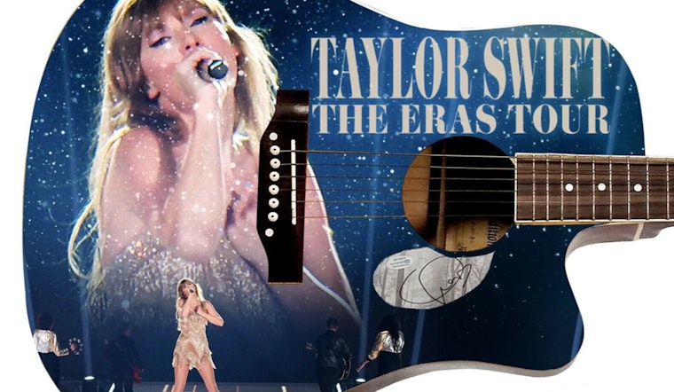 Taylor Swift's Signed Eras Tour Guitar Hits the Auction Block for Arizona Foster Kids and Addiction Recovery Causes