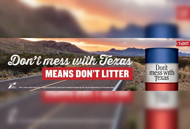 Texas High School Seniors Vie for $10,000 'Don’t Mess with Texas' Environmental Scholarship