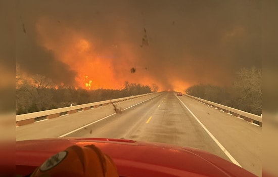 Texas Panhandle Engulfed by Massive Wildfire as Smokehouse Blaze Becomes Second-Largest in State's History