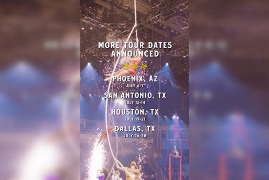 "The Greatest Show on Earth" Returns to San Antonio's Alamodome with Animal-Free Acts