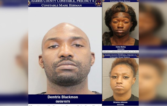 Three Arrested on Felony Charges Involving Stolen Vehicle and Drugs in North Freeway Bust