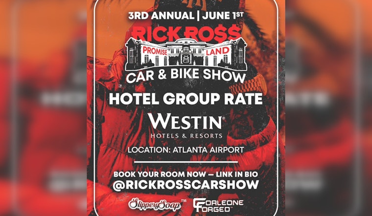 Tickets Now Available for Rick Ross Star-Studded Car & Bike Show in Fayetteville