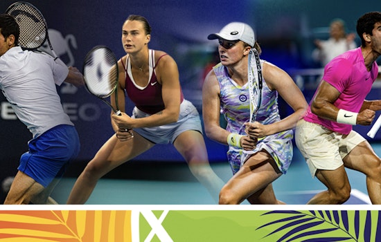 Top Tennis Titians Descend on Florida, Djokovic Seeks 7th Miami Title, Swiatek and Osaka Heat Up the Miami Open