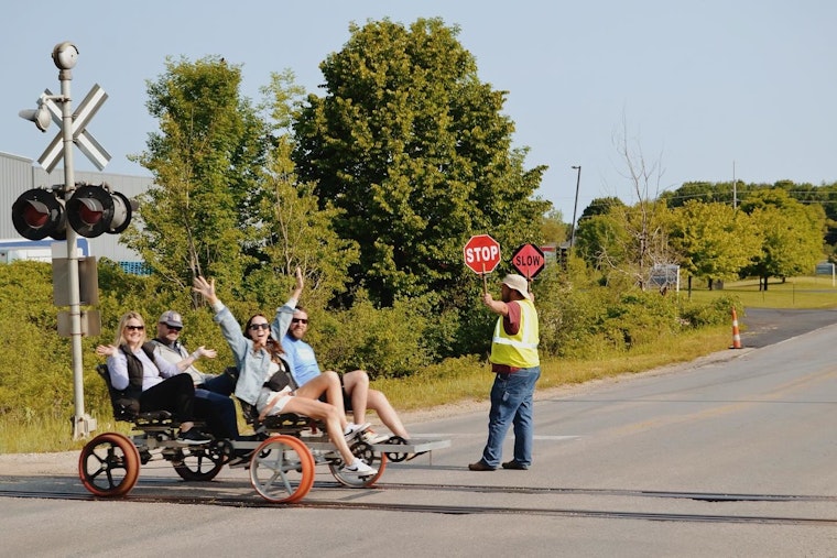 Traverse City Rail Biking Adventure Expands with New Tours and Bikes for 2024 Season