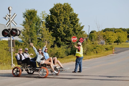 Traverse City Rail Biking Adventure Expands with New Tours and Bikes for 2024 Season