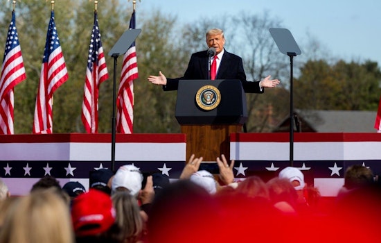 Trump Criticizes Legal Challenges and Biden in Michigan Speech Before GOP Primary