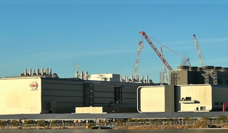 TSMC Marks Construction Milestone for Phoenix Campus with Eye on 2025 Chip Production