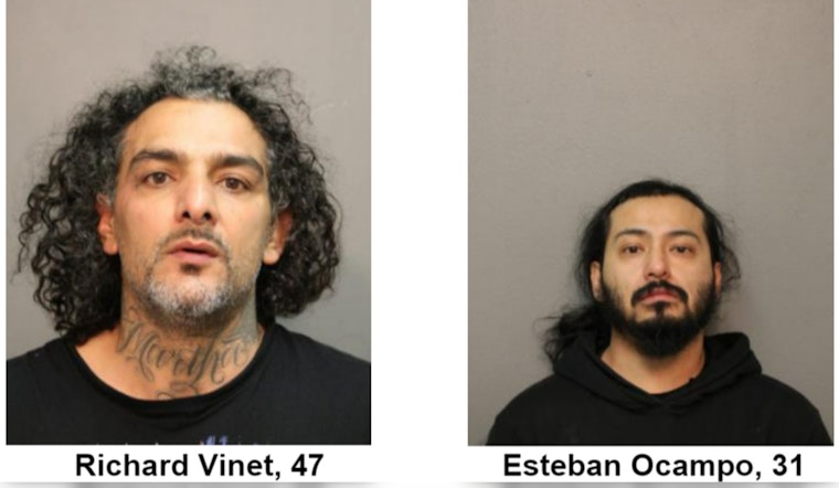 Two Men Charged in Chicago for Armed Robbery with Gunfire, Face Felony Counts