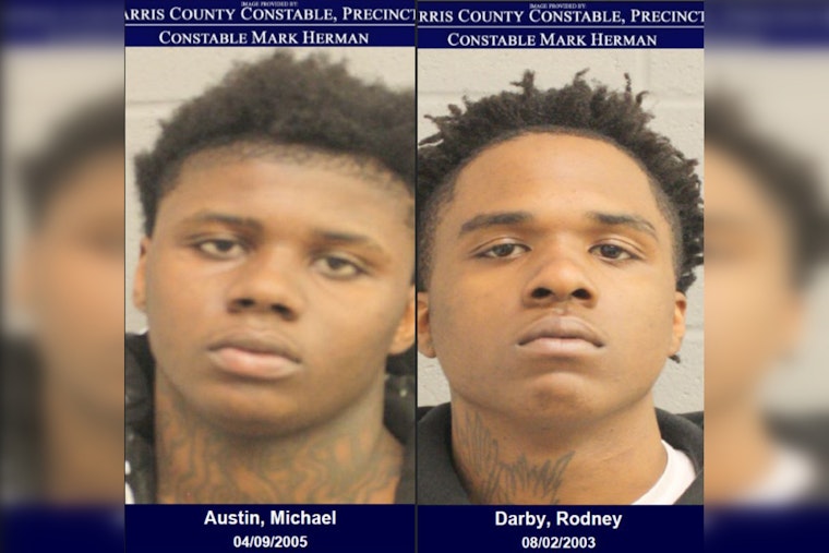 Two Suspected Vehicle Thieves Caught Thanks to GPS in Harris County