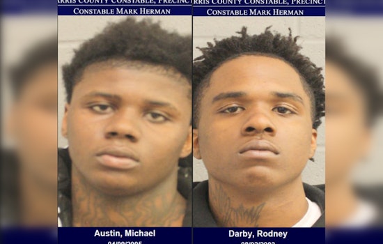 Two Suspected Vehicle Thieves Caught Thanks to GPS in Harris County